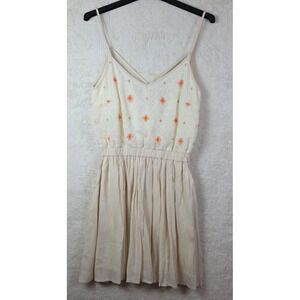 Miss Me Womens Dress Sz Sm Cream Colored Chevron Lined NYE Party